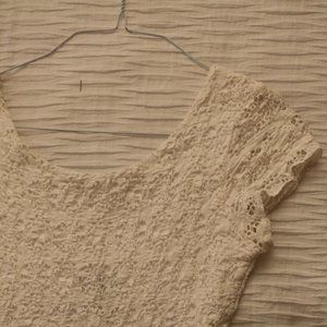 Super Stretchy & Classy White A Line Dress